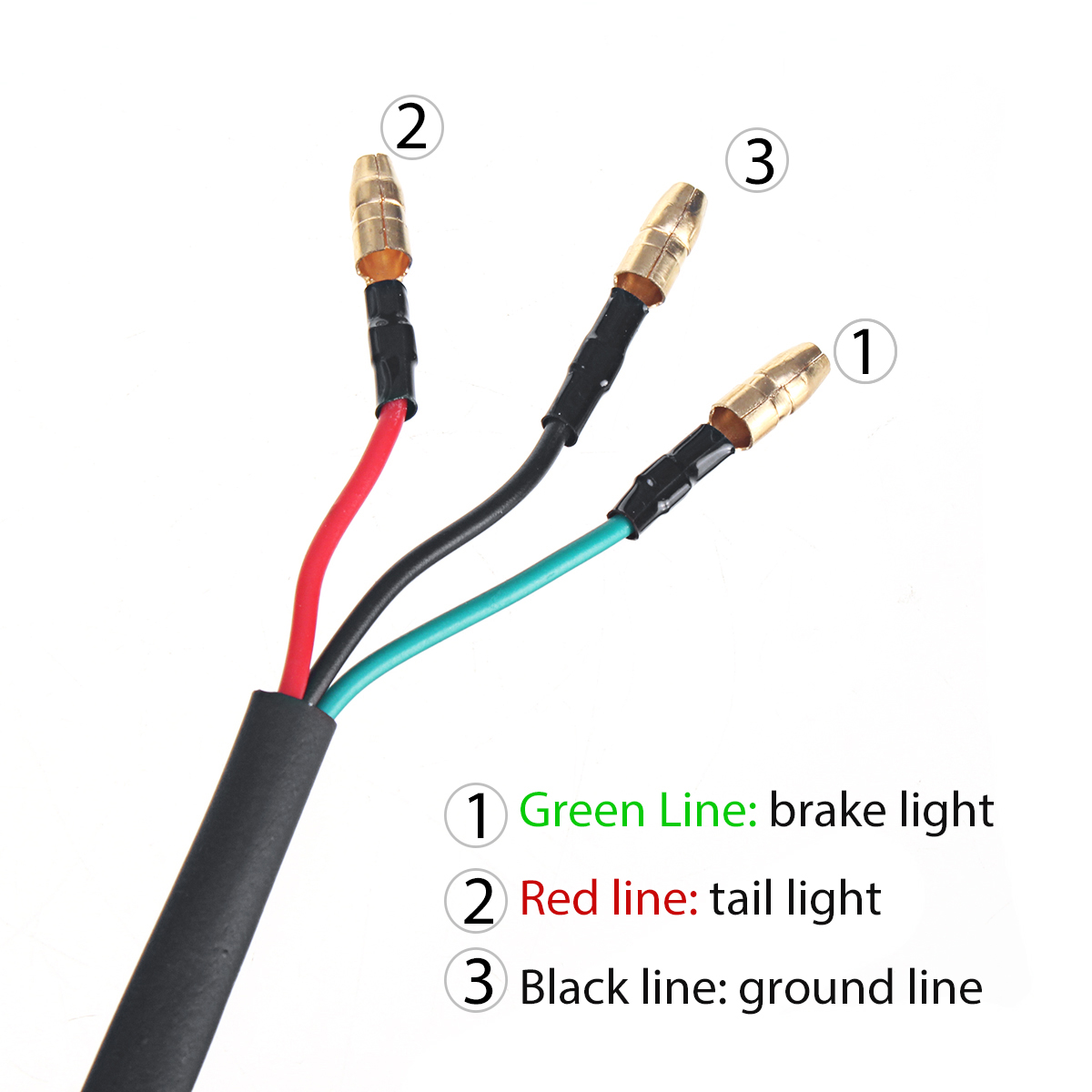 Universal-Motorcycle-Dirt-Bike-ATV-Fender-5-LED-Brake-Stop-Rear-Tail-Light-1573733