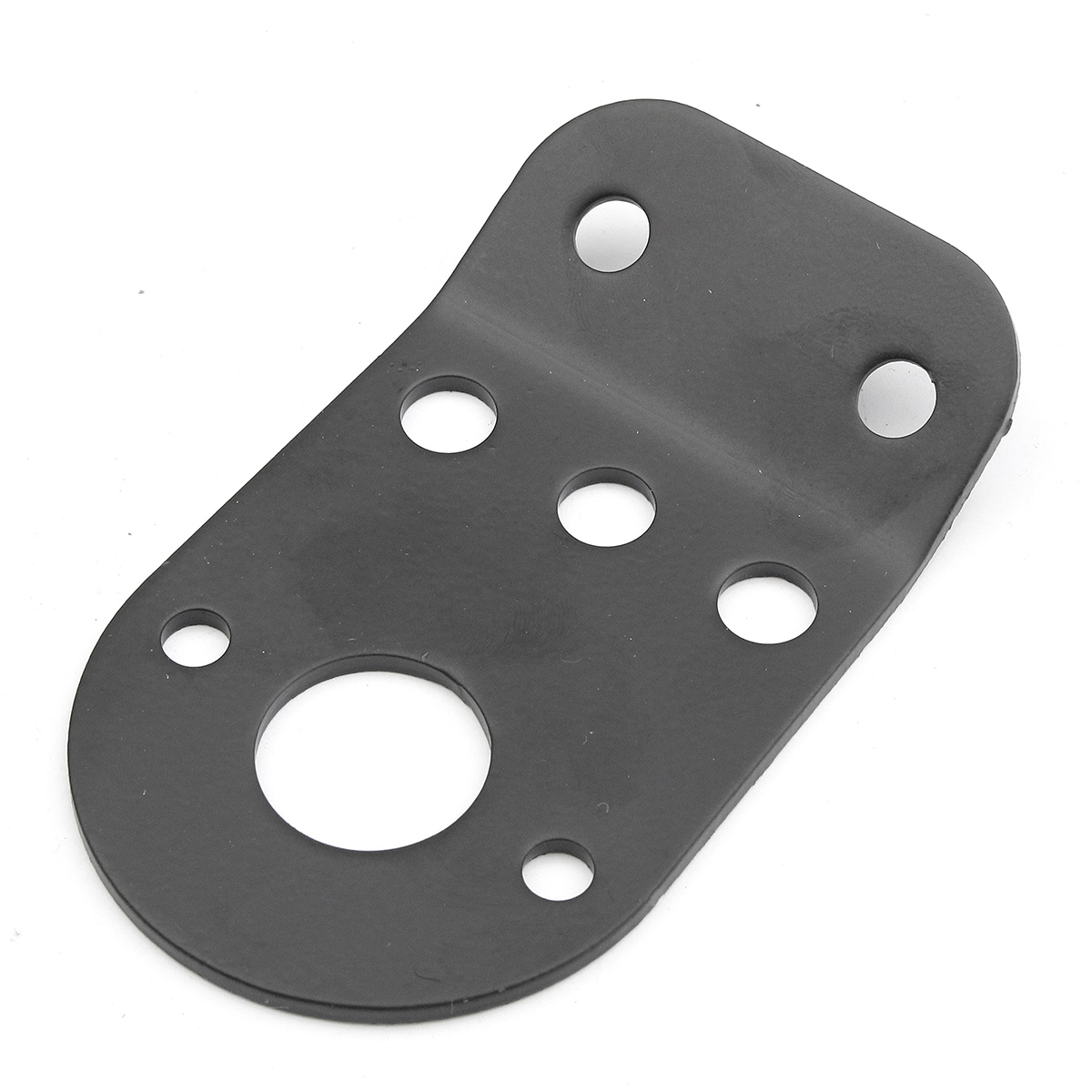 Vertical-Side-Mount-Tail-Light-License-Plate-Bracket-For-Harley-Chopper-Black-1194224