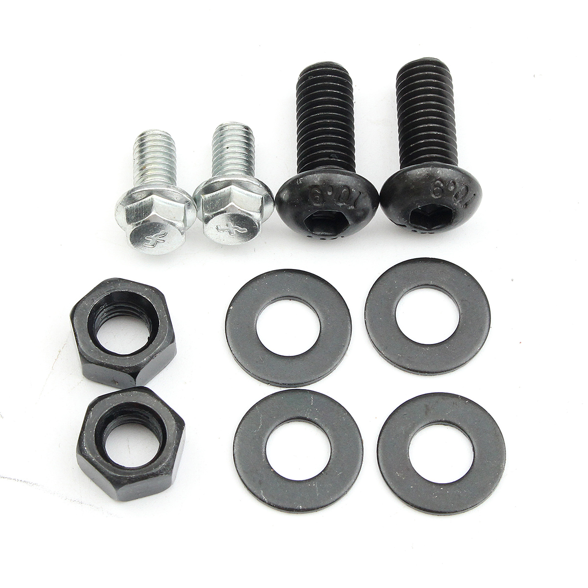 Vertical-Side-Mount-Tail-Light-License-Plate-Bracket-For-Harley-Chopper-Black-1194224
