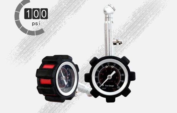 100Psi-Tire-Inflator-Gauge-Meter-Tools-For-Car-Motorcycle-Truck-SUV-Balls-1188373