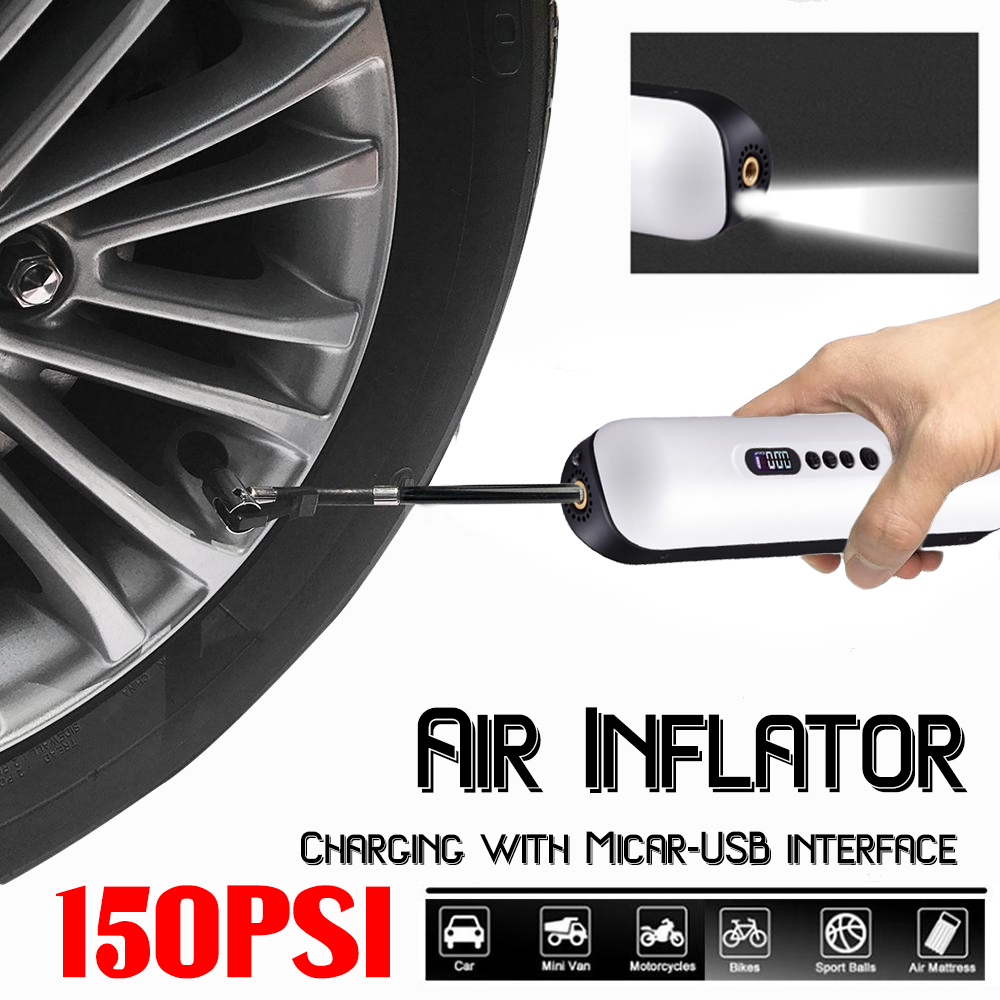 12V-150PSI-Portable-Cordless-Air-Compressor-Tire-Inflator-Digital-LCD-Pump-For-Vehicle-1557875