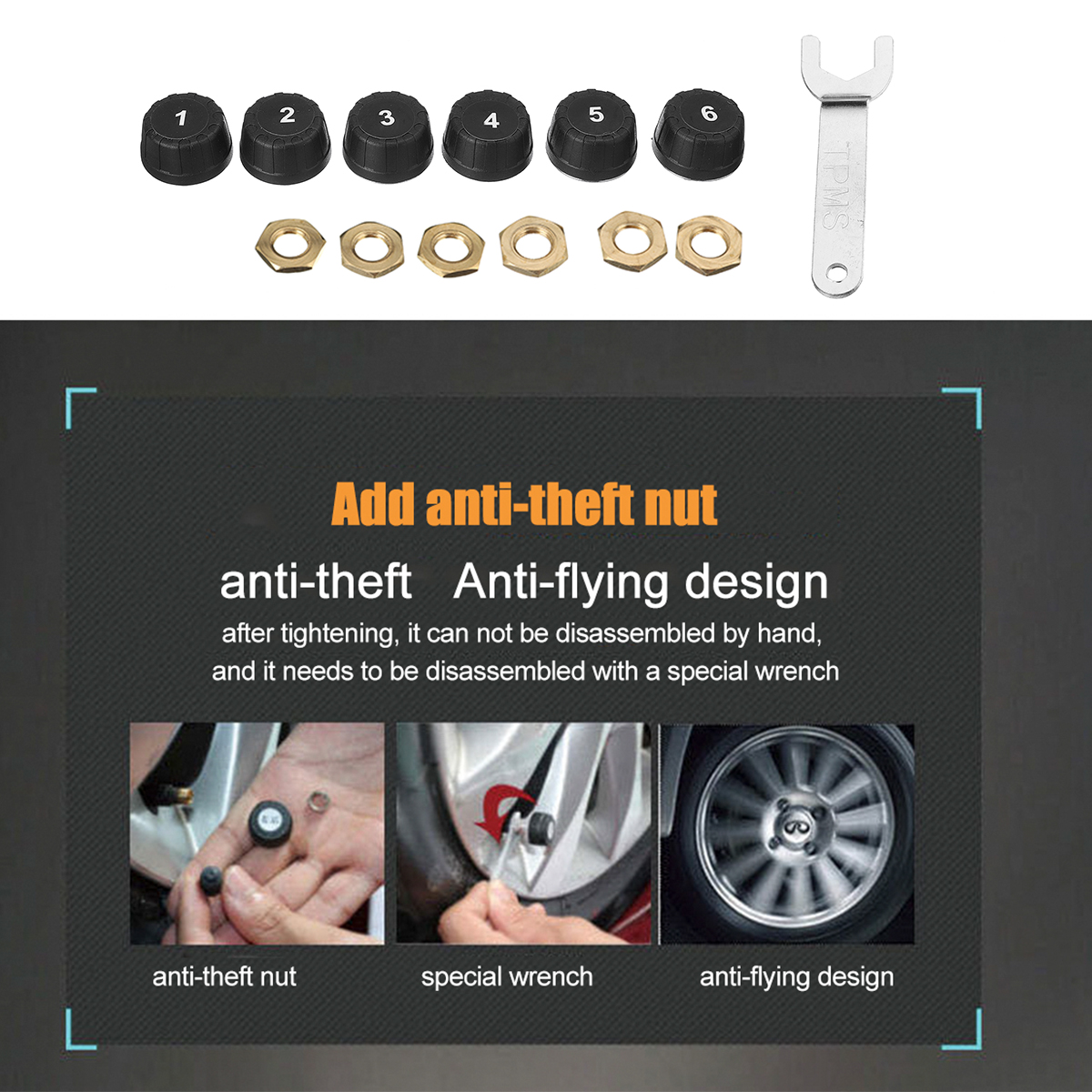 13Bar-TPMS-Tyre-Pressure-System-Solar-Power-LCD-Display-6-External-Sensors-1824913