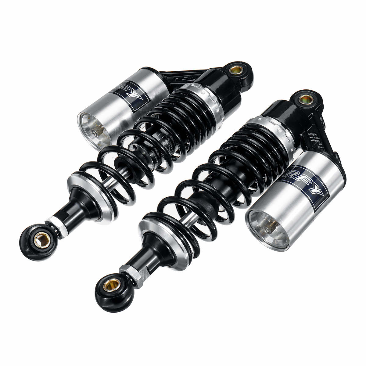 2-x-360mm-14-Round-Hole-Motorcycle-Rear-Shock-Absorber-Suspension-Universal-For-Honda-1546713