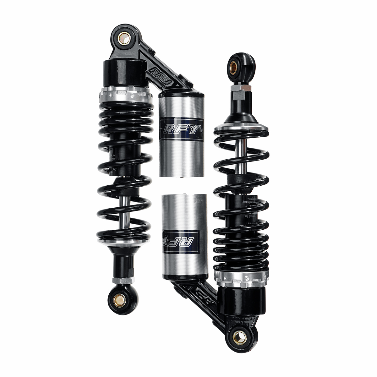 2-x-360mm-14-Round-Hole-Motorcycle-Rear-Shock-Absorber-Suspension-Universal-For-Honda-1546713
