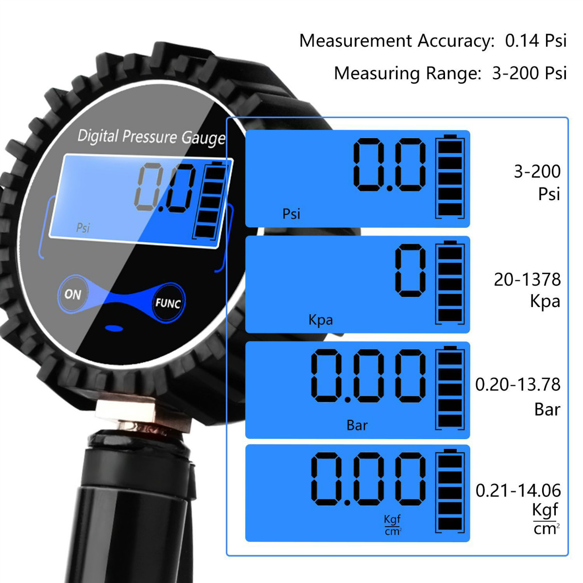 200-PSI-Digital-Tyre-Inflator-Pressure-Gauge-For-Car-Truck-RV-Motorcycle-Bike-1615917