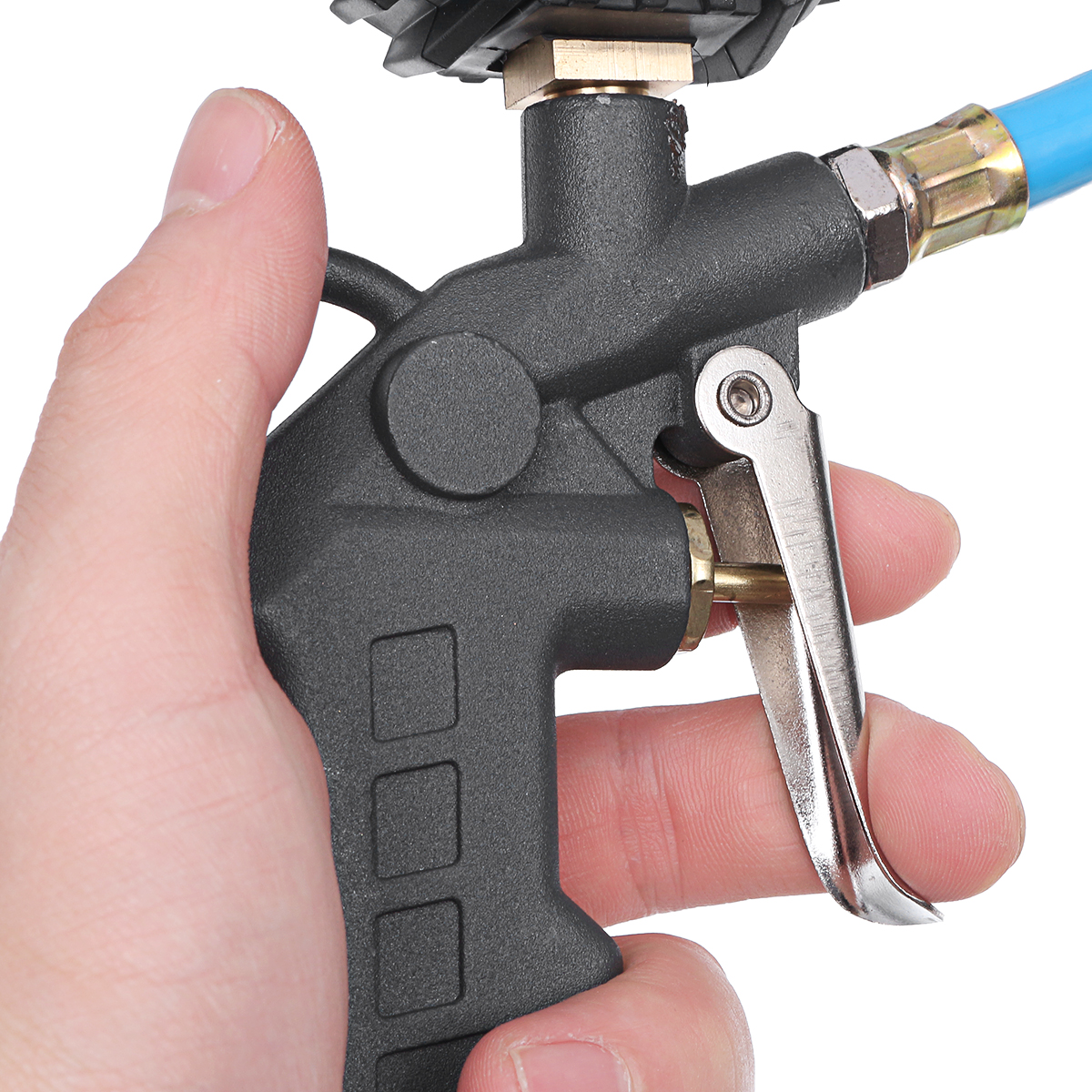 220PSI-16Bar-Digital-Tire-Inflator-Pressure-Gauge-Tester-Air-Chuck-Hose-1527565