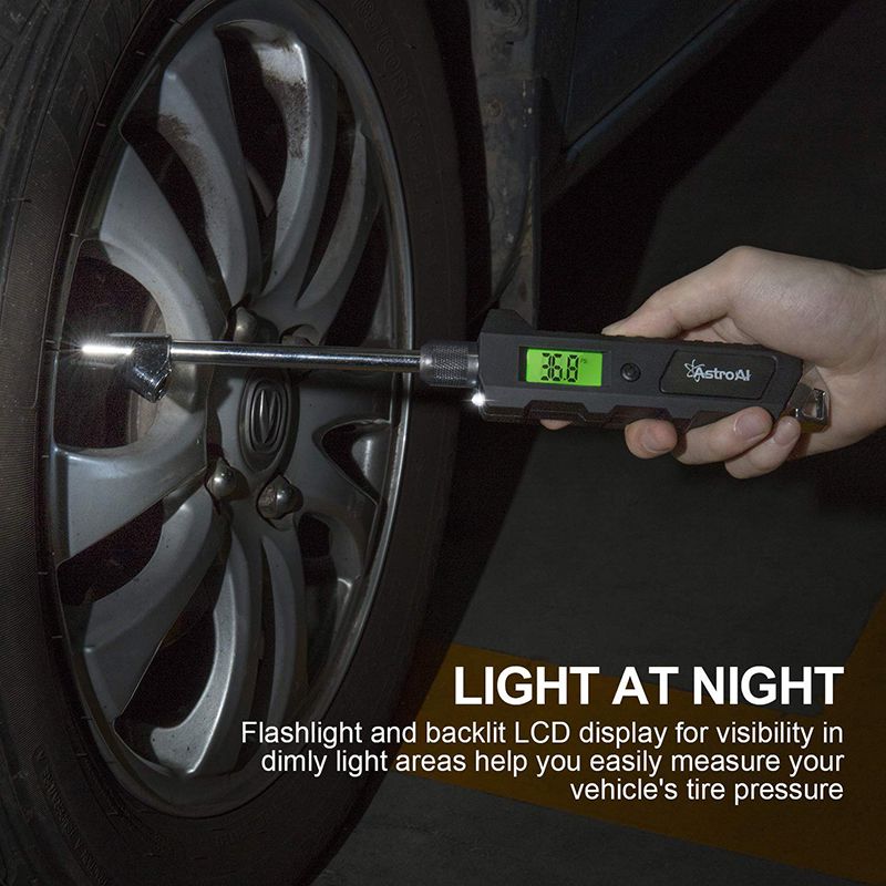 230PSI-Digital-Dual-Head-Valves-Pressure-Gauge-Air-Tire-Inflator-Swivel-Chuck-Compressor-Metal-With--1606125