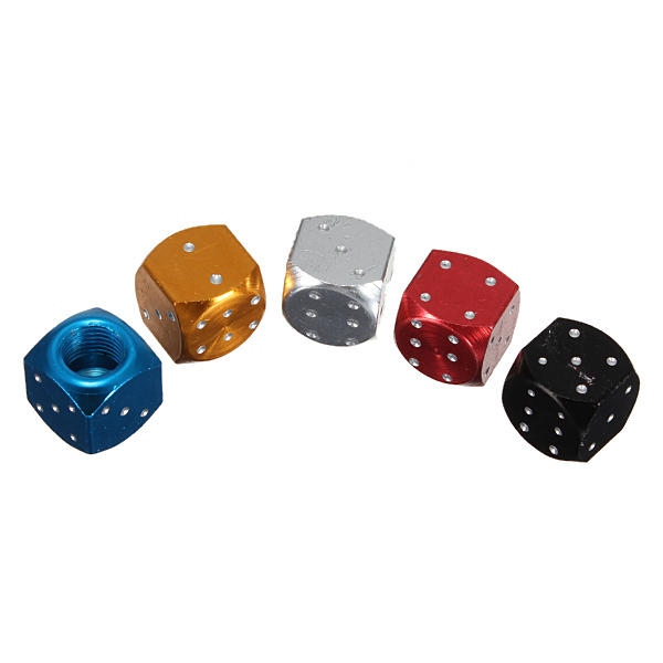 2X-Dice-Tyre-Tire-Wheel-Stem-Motocycle-Air-Valve-Car-Auto-Truck-Bike-Dust-Cap-Cover-Universal-28214