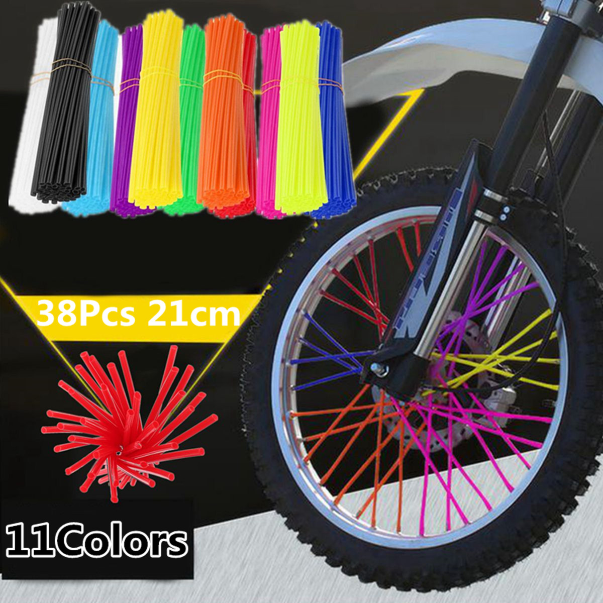 38pcs-21cm-Spoke-Covers-Wheels-Rim-Shrouds-Wrap-Protector-11-Colors-For-Motorcycle-Motocross-1269629