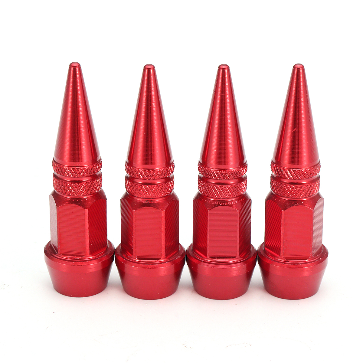 4pcs-Tire-Dustproof-Wheel-Stem-Valve-Caps-Aluminum-Car-Auto-Bike-Spike-Shape-1135604