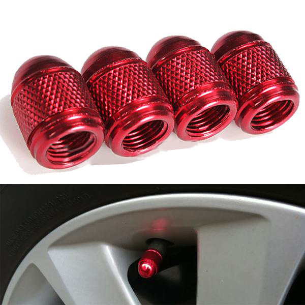 4x-Aluminum-Bullet-Style-Air-Port-Cover-Tire-Valve-Wheel-Stem-Caps-908118