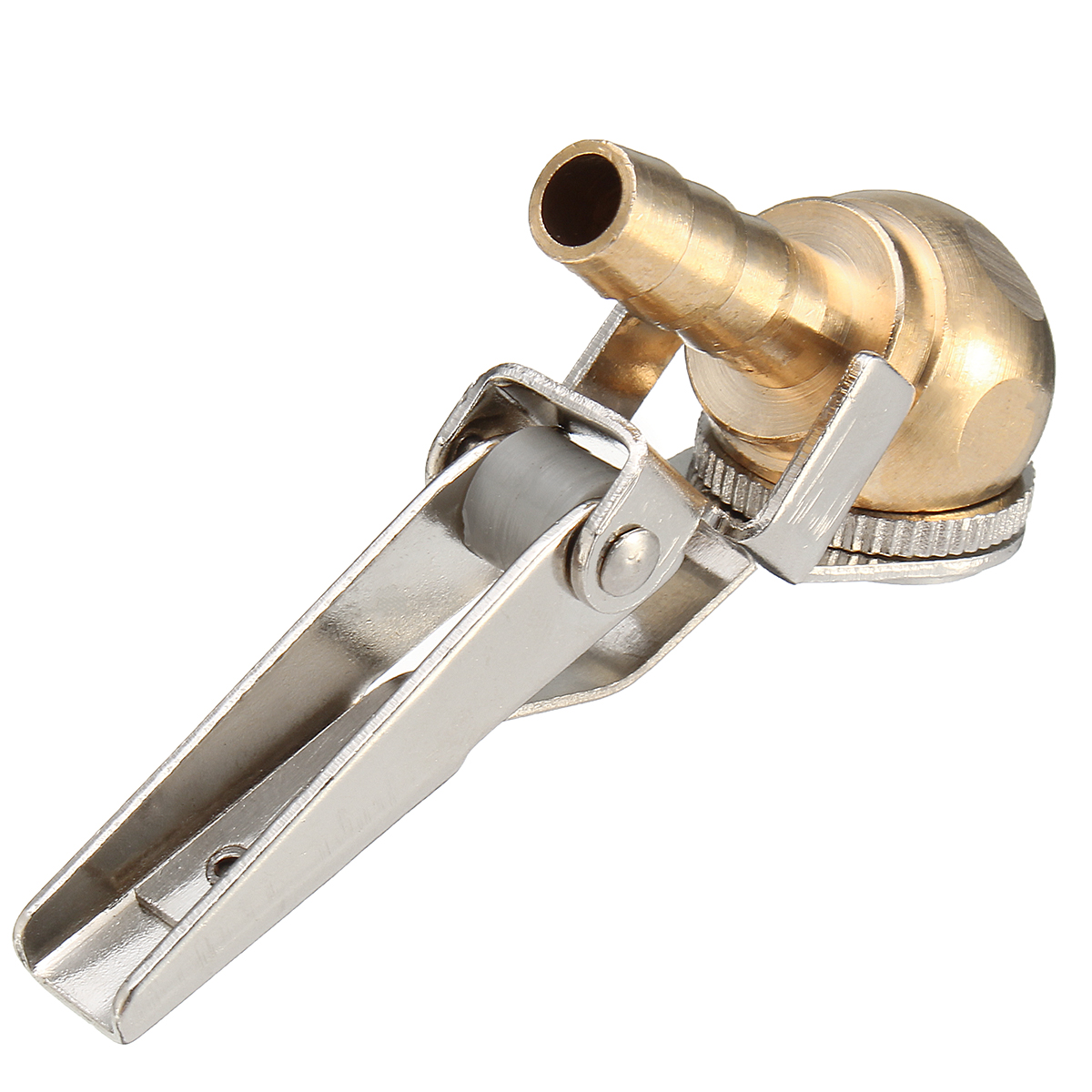 8mm-Tire-Valves-Connector-Motorcycle-Car-Truck-Tyre-Inflator-Air-Chuck-Ball-Brass-Clip-On-1278661