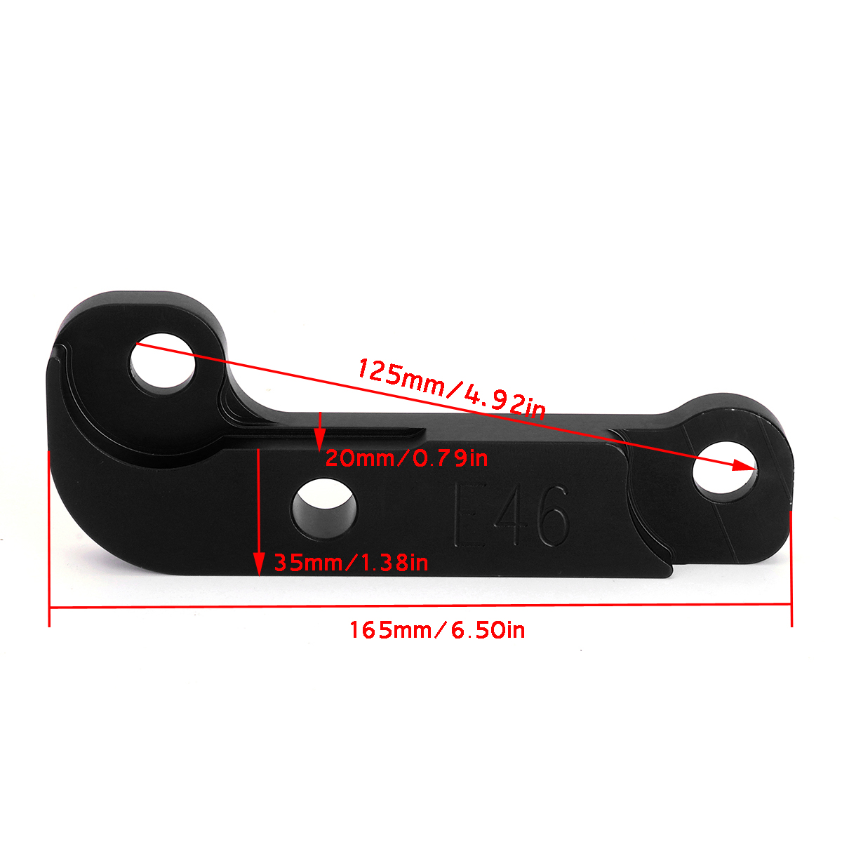 Adapter-Tire-Increasing-Turn-Angle-25-30-For-BMW-E46-M3-Tuning-Drift-Power-Black-1471138