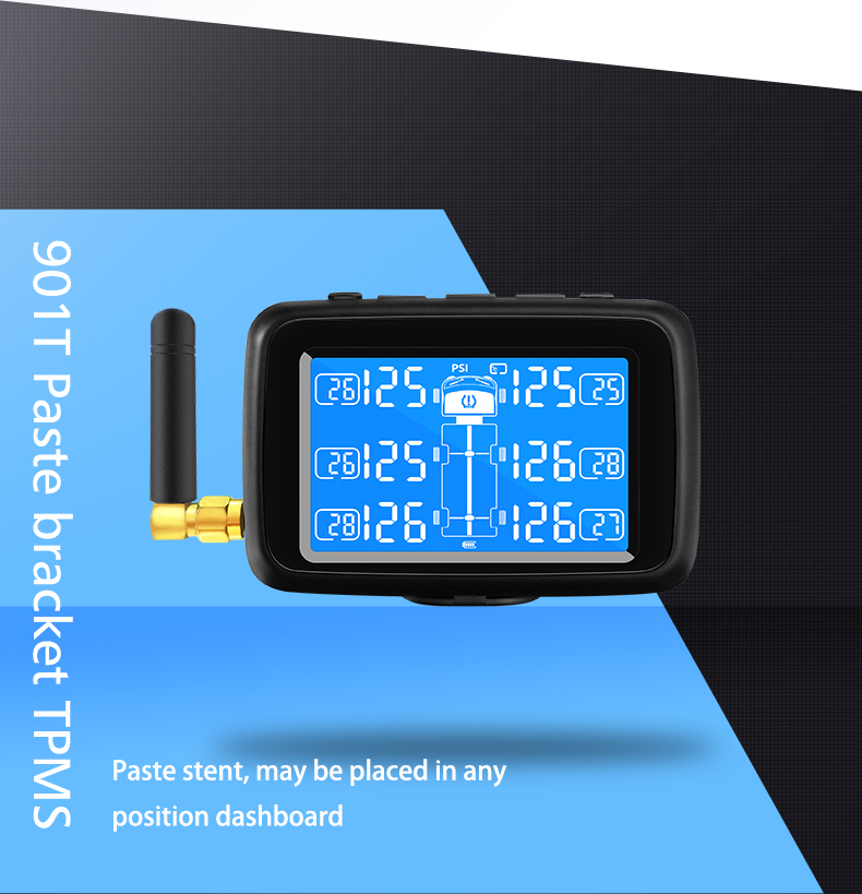 CAREUD-U901T-TPMS-Wireless-Tire-Pressure-Monitoring-System-with-6-External-Sensors-Replaceable-Batte-1715519