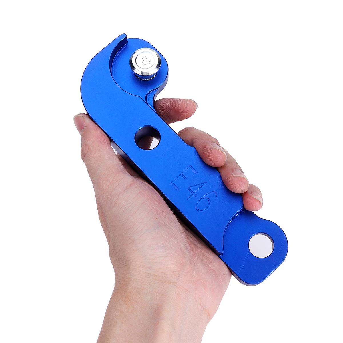CNC-Adapter-Tire-Increasing-Turn-Angle-25-30-For-BMW-E46-M3-Tuning-Drift-Power-Blue-1471136