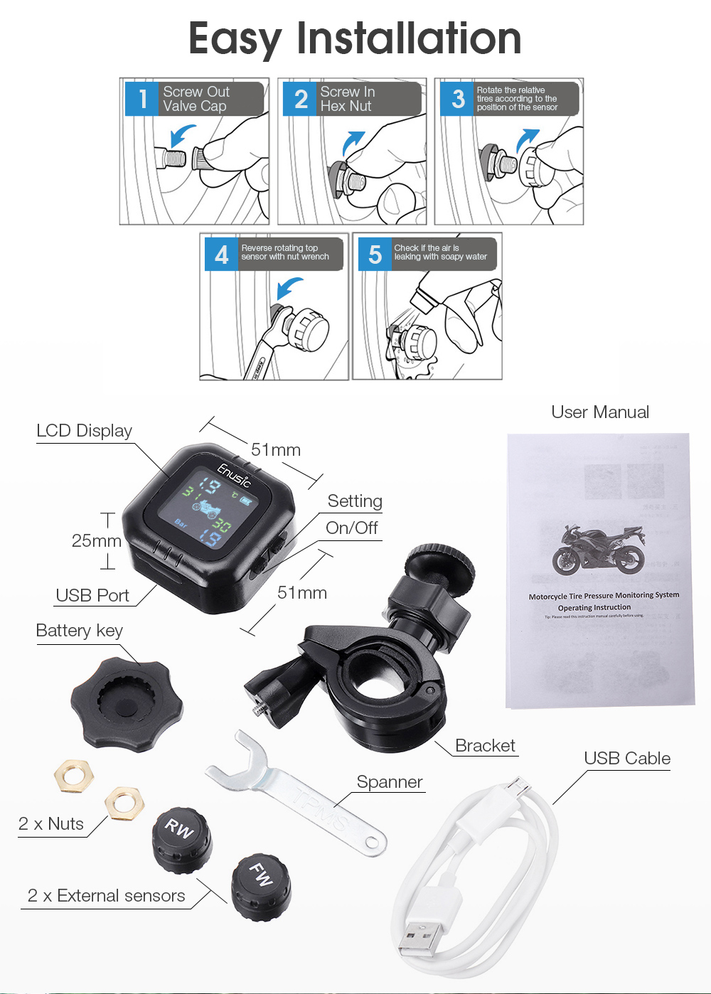 Enusictrade-Waterproof-LCD-Motorcycle-TPMS-Tire-Pressure-Monitor-System-With-2-External-Sensor-1678954