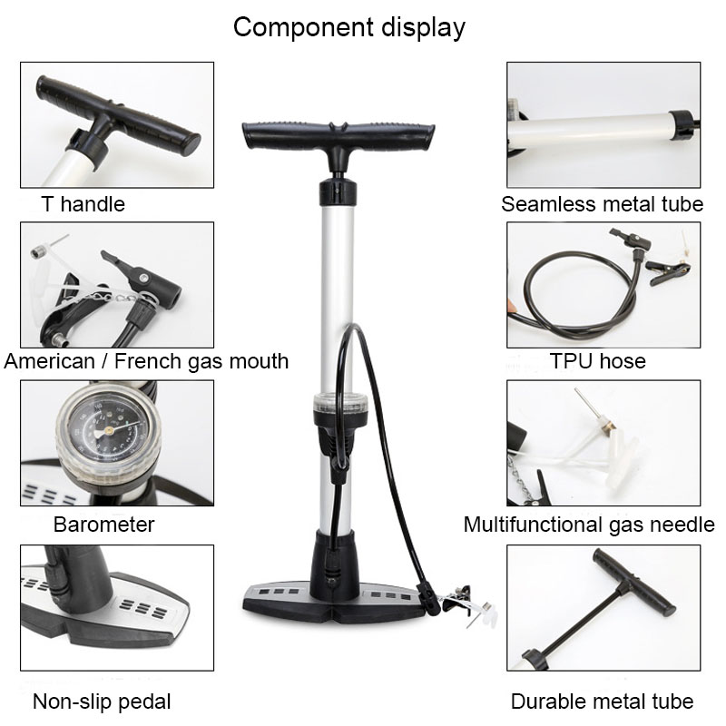 High-Pressure-Portable-Tire-Air-Floor-Pump-With-Gauge-Motorcycle-Bike-Car-Aluminum-Alloy-1544622
