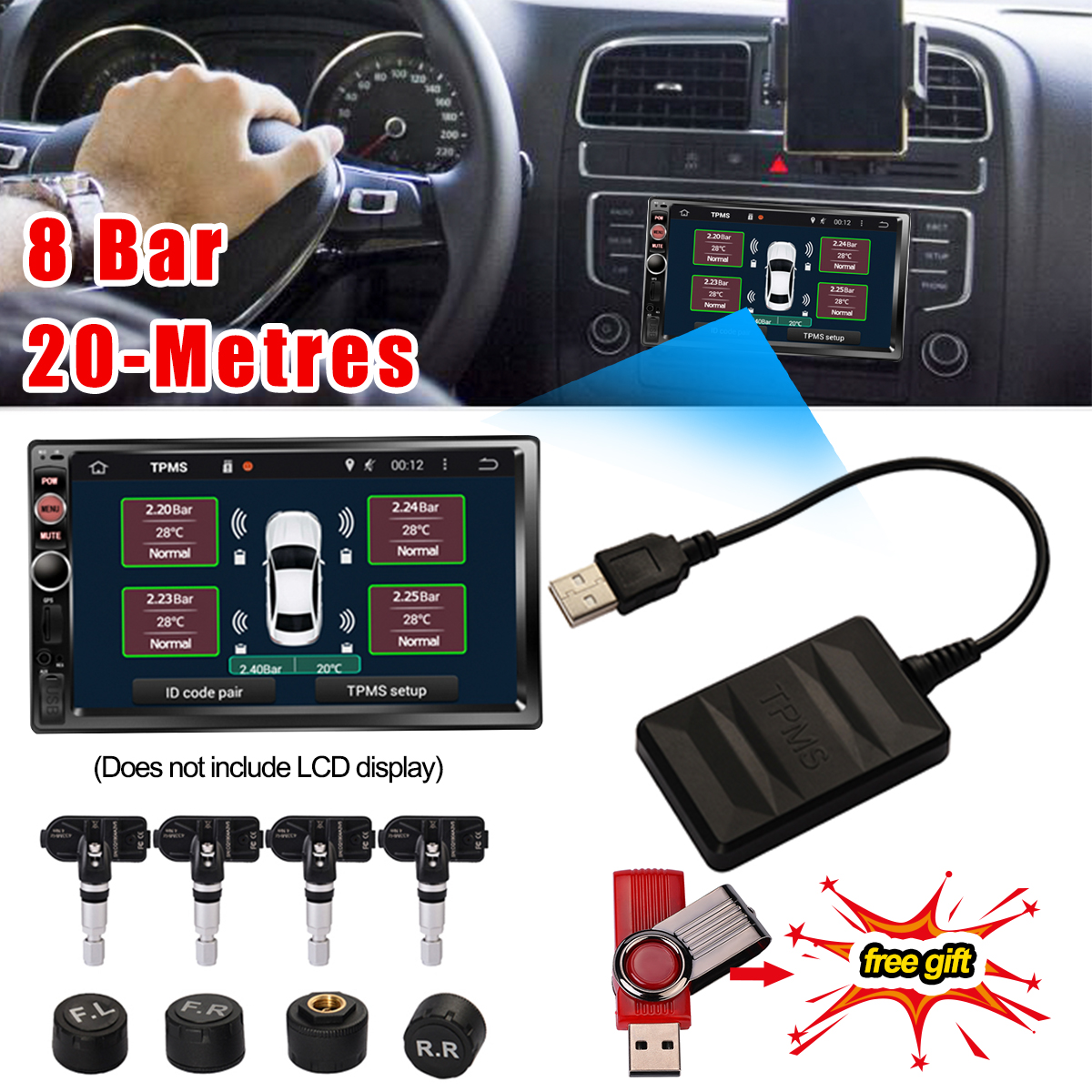 InternalExternal-Tyre-Pressure-Monitoring-Sensor-USB-TPMS-For-Android-TPMS-for-Radio-DVD-Player-Syst-1824909