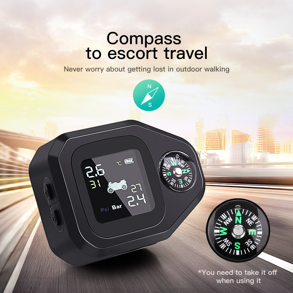 Motorcycle-Compass-TPMS-LCD-Display-Waterproof-Tire-Pressure-Monitoring-System-Direction-2pcs-Sensor-1668173