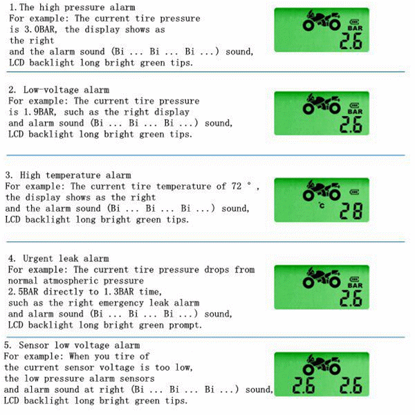 Motorcycle-M2-Sensors-PSIBAR-Display-Wireless-Tire-PressureTemperature-Monitoring-System-979063