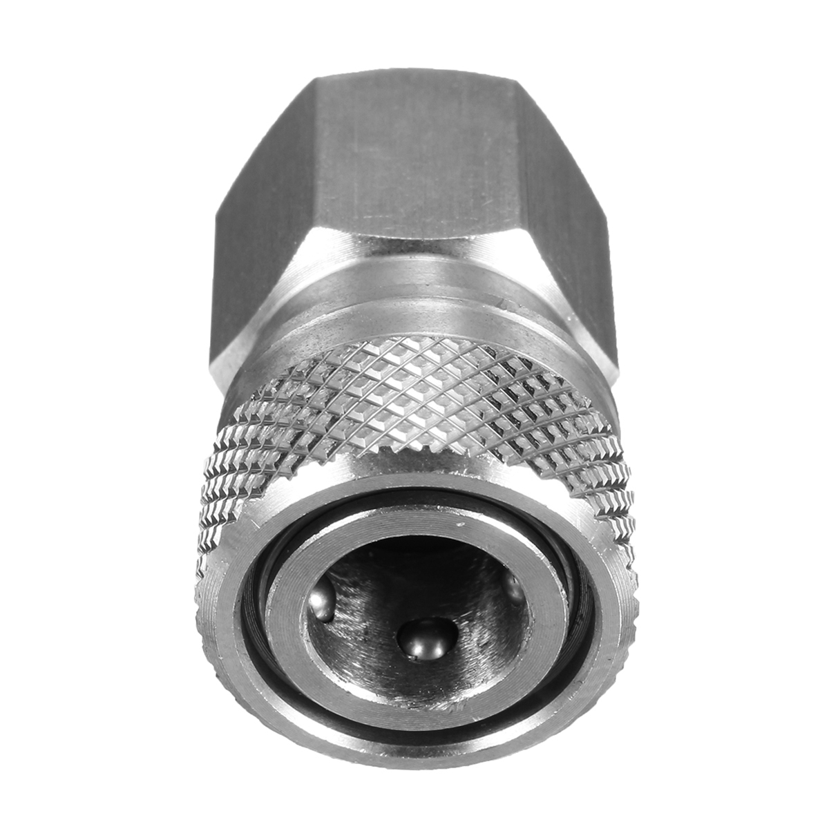 Paintball-PCP-18-NPT-Stainless-Steel-Female-Connector-Quick-Disconnect-Adapter-1489881