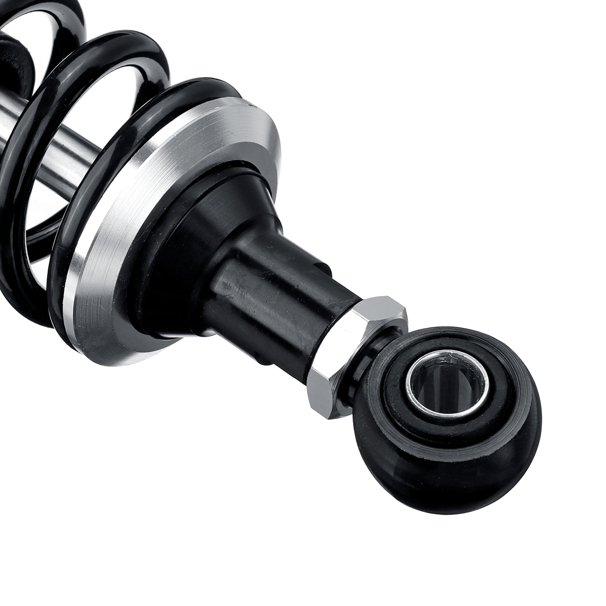 Pair-Round-Hole-400mm-1575quot-Motorcycle-Rear-Air-Shock-Absorber-Suspension-Scooter-ATV-RFY-1545950