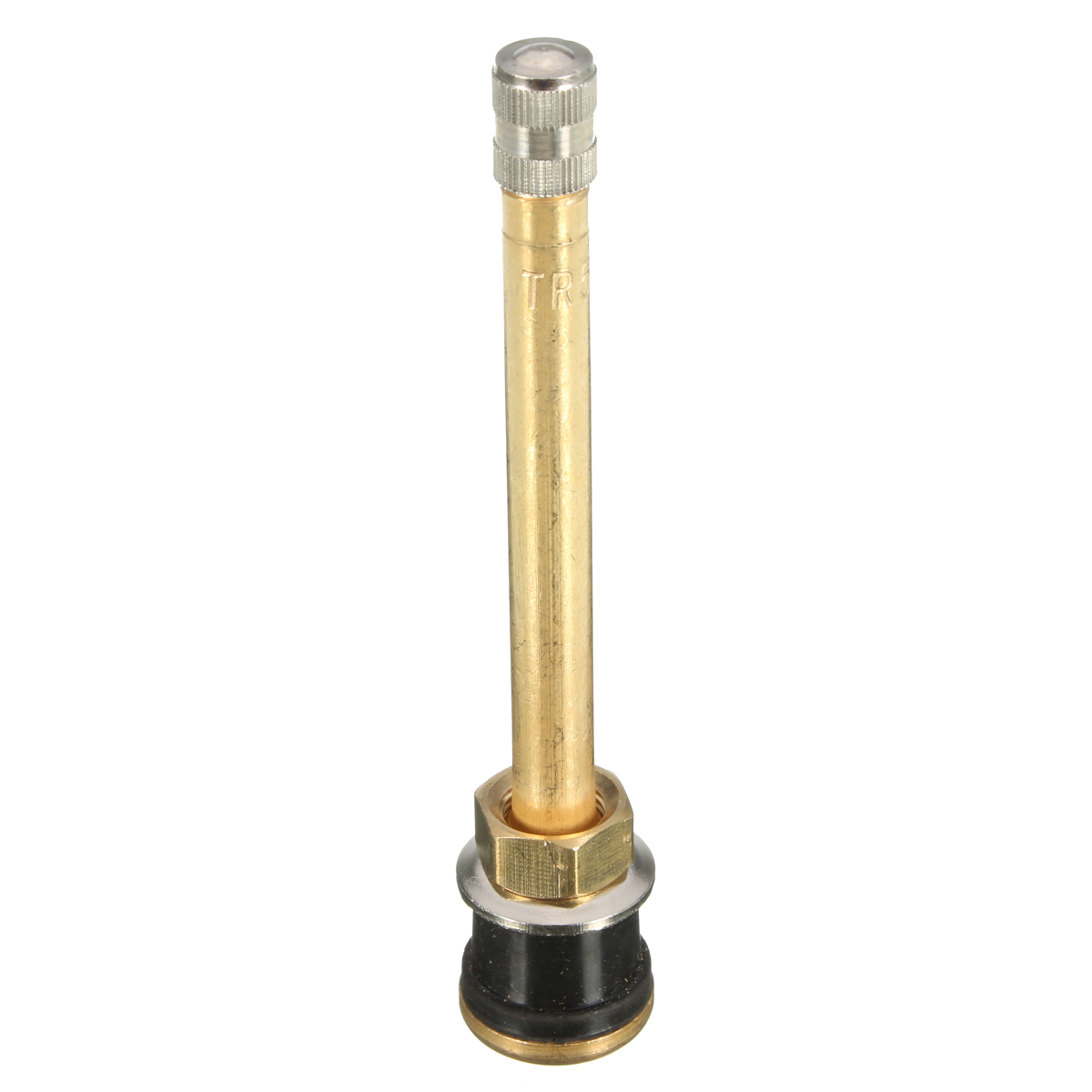 TR572-4inch-Brass-Tire-Cap-Valve-Stems-Wheels-Extension-Rod-Straight-Bore-1086774