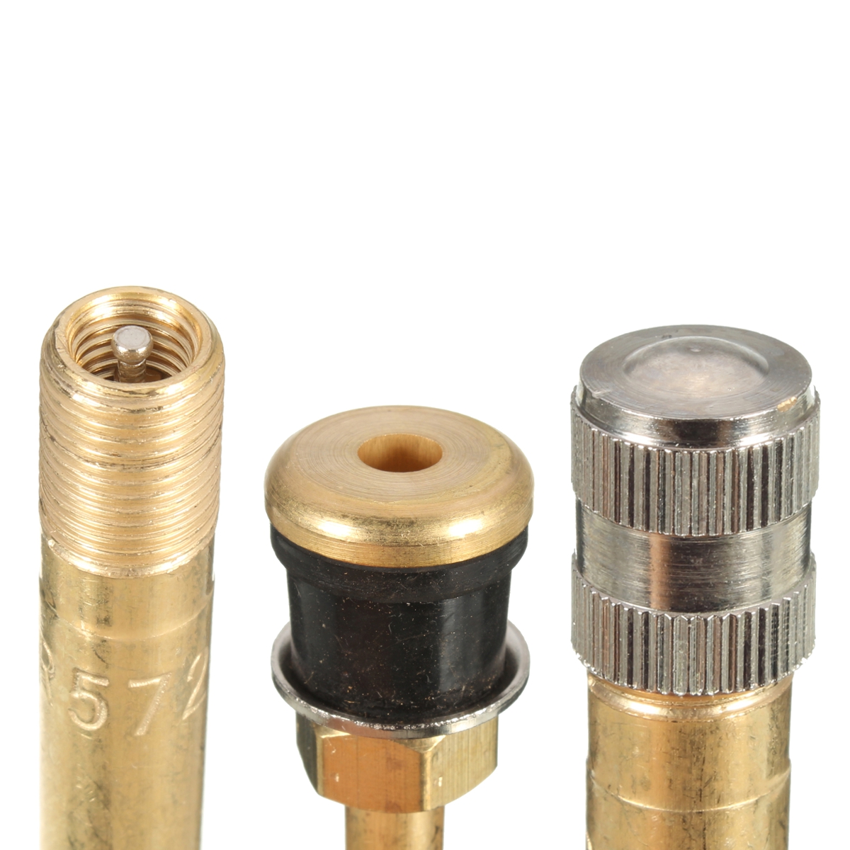 TR572-4inch-Brass-Tire-Cap-Valve-Stems-Wheels-Extension-Rod-Straight-Bore-1086774