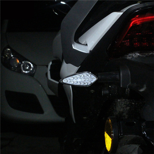 12V-15LED-Motorcycle-Turn-Signal-Indicator-Blinker-Light-Amber-Flexible-Handle-1021464