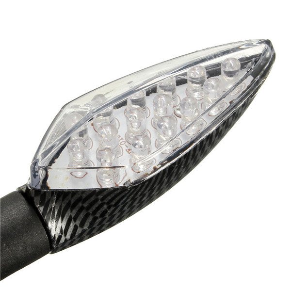 12V-15LED-Motorcycle-Turn-Signal-Indicator-Blinker-Light-Amber-Flexible-Handle-1021464