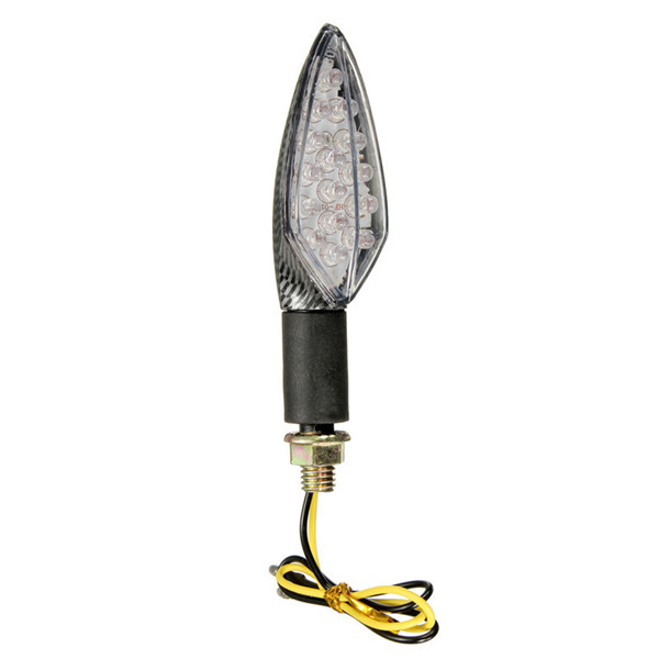 12V-15LED-Motorcycle-Turn-Signal-Indicator-Blinker-Light-Amber-Flexible-Handle-1021464