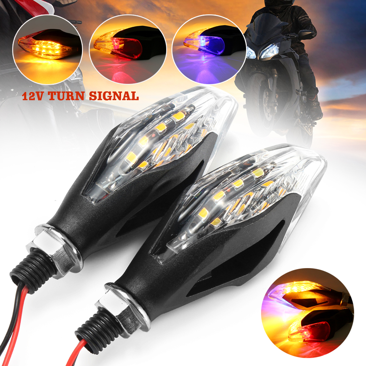 12V-8LED-Universal-Motorcycle-Bike-Amber-LED-Turn-Signal-Indicator-Blinker-Lights-1450513
