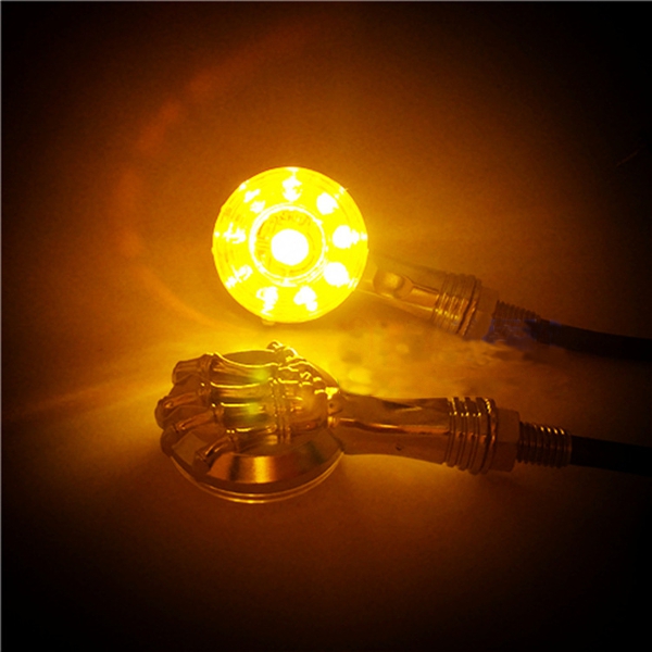 12V-Motorcycle-10LED-Turn-Signal-Light-Indicators-Skull-Claw-For-Honda-Suzuki-974774