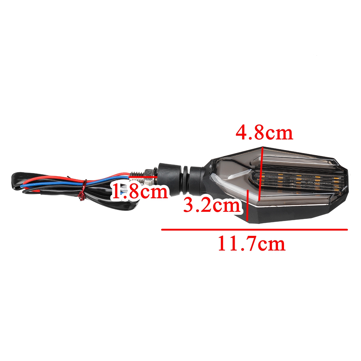 12V-Motorcycle-30-LED-Amber-Turn-Signal-Lights-DRL-Daytime-Runnning-Lamp-Universal-1490105
