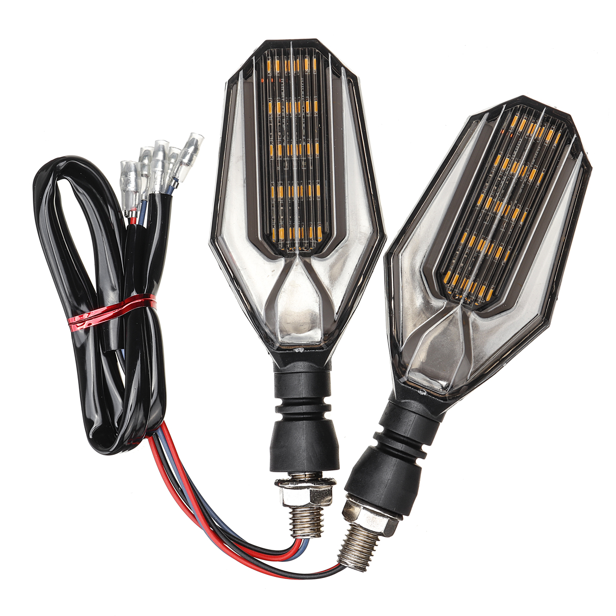 12V-Motorcycle-30-LED-Amber-Turn-Signal-Lights-DRL-Daytime-Runnning-Lamp-Universal-1490105