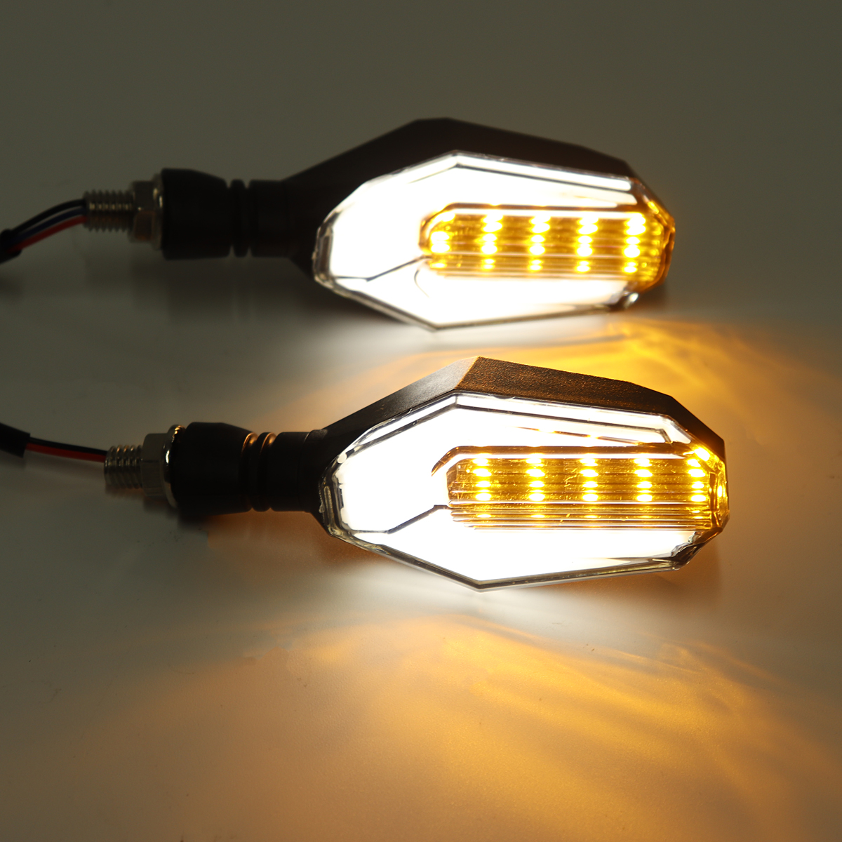 12V-Motorcycle-30-LED-Amber-Turn-Signal-Lights-DRL-Daytime-Runnning-Lamp-Universal-1490105