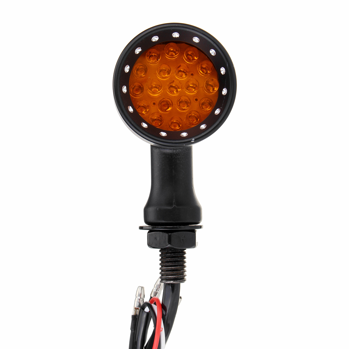 12V-Motorcycle-Bullet-20-LED-Turn-Signal-Indicator-Lights-Amber-Edge-Cut-Aluminum-Alloy-1454077