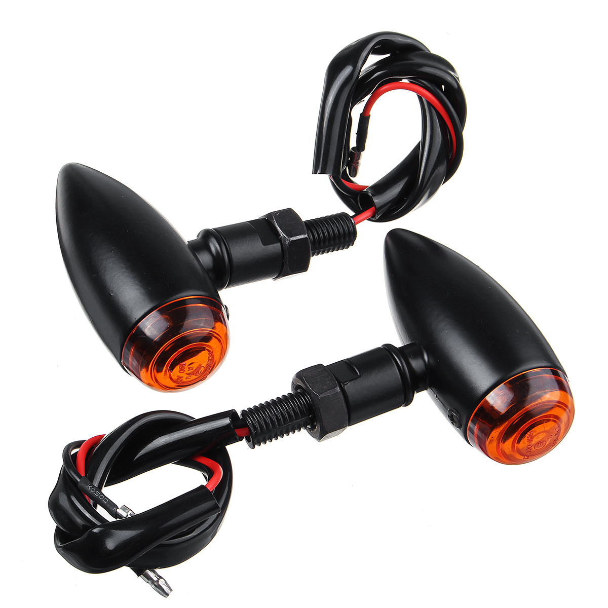 12V-Motorcycle-Metal-Turn-Signal-Amber-Lights-Indicator-Retro-Black-Universal-1509362