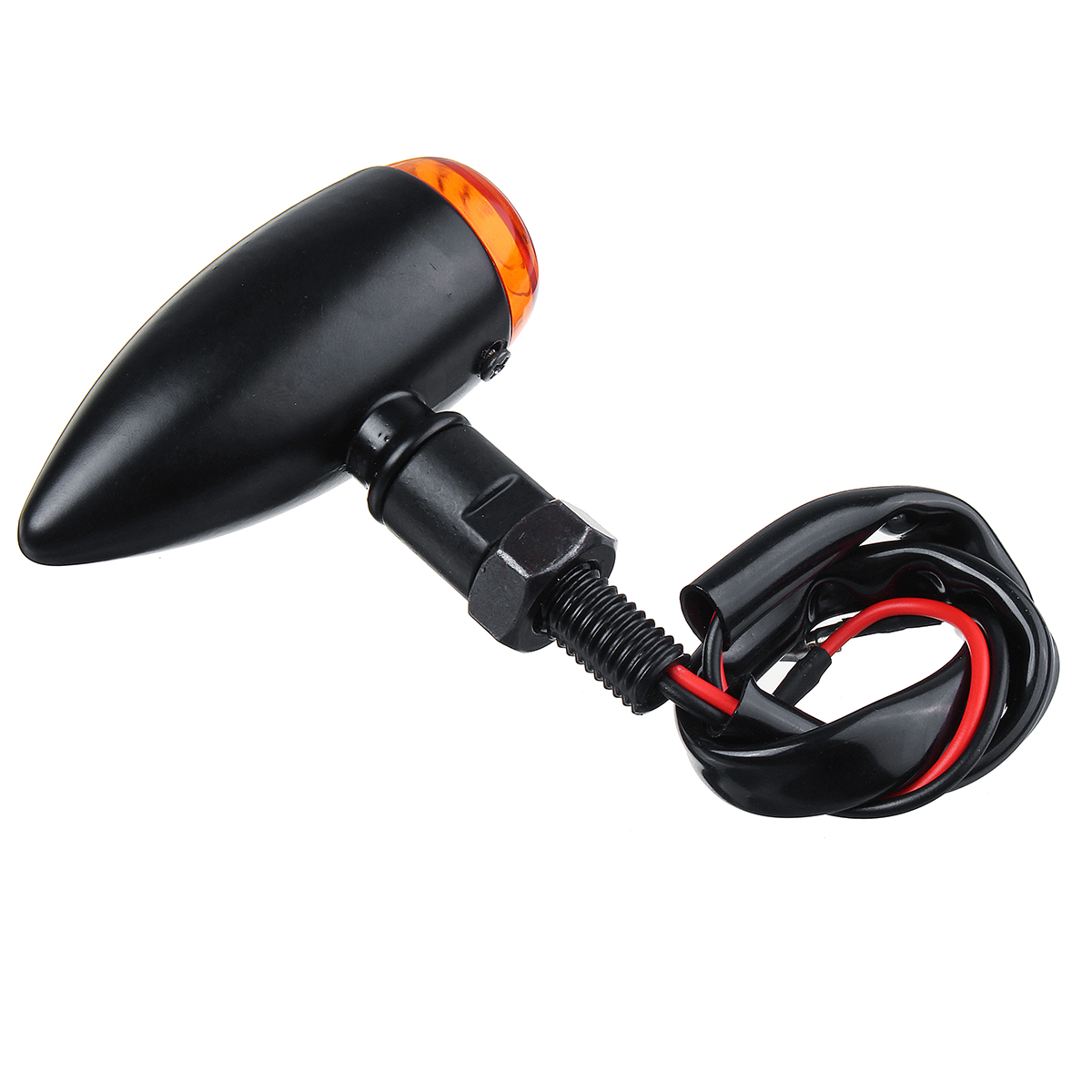 12V-Motorcycle-Metal-Turn-Signal-Amber-Lights-Indicator-Retro-Black-Universal-1509362