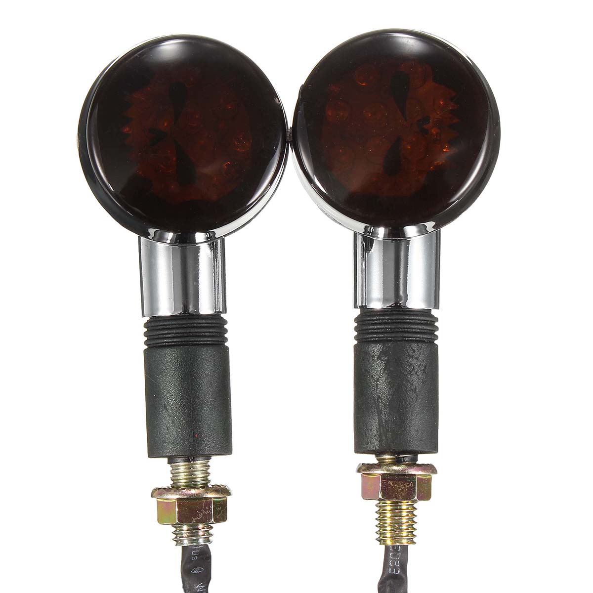 12V-Universal-Skull-Turn-Signal-Indicator-Amber-Light-Bulb-Motorcycle-Motor-Bike-1119358