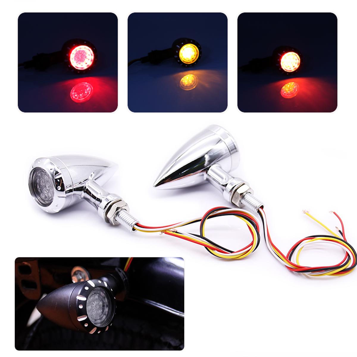 2-PCS-Retro-Motorbike-Flasher-Turn-Signal-Lights-Front-Rear-Blinker-Motor-Indicator-Black-for-Honda--1630582