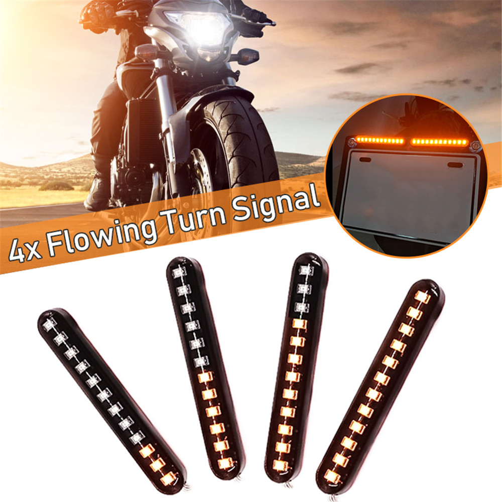 2X-12V-3000K-6W-Flowing-LED-Mini-Strips-Motorcycle-Car-Signal-Turn-Lights-1318142