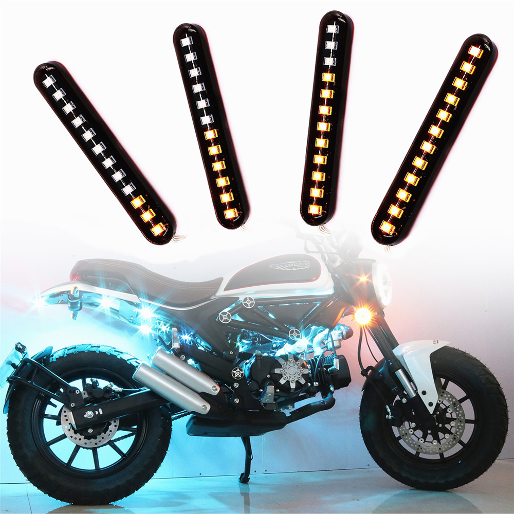 2X-12V-3000K-6W-Flowing-LED-Mini-Strips-Motorcycle-Car-Signal-Turn-Lights-1318142
