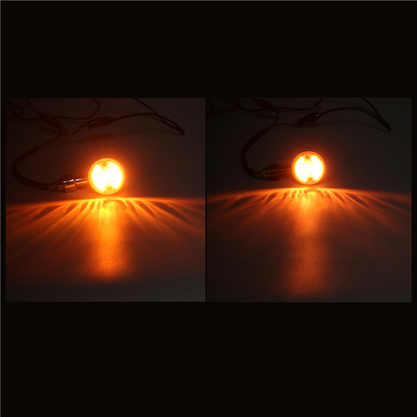 2X-Universal-Mini-Retro-Motorcycle-Front-Turn-Signals-Lights-Indicators-Abmer-1093485
