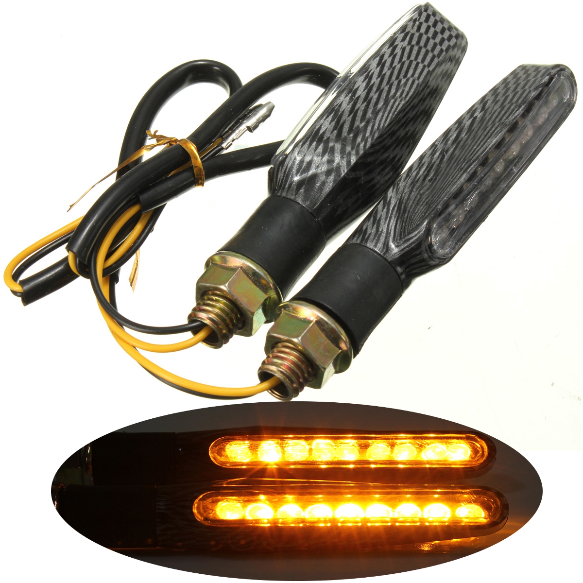 2pcs-9-LED-12V-Motorcycle-Turn-Signal-Indicator-Lights-Amber-Lamp-Universal-949918