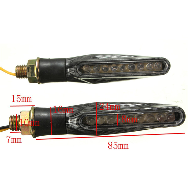 2pcs-9-LED-12V-Motorcycle-Turn-Signal-Indicator-Lights-Amber-Lamp-Universal-949918