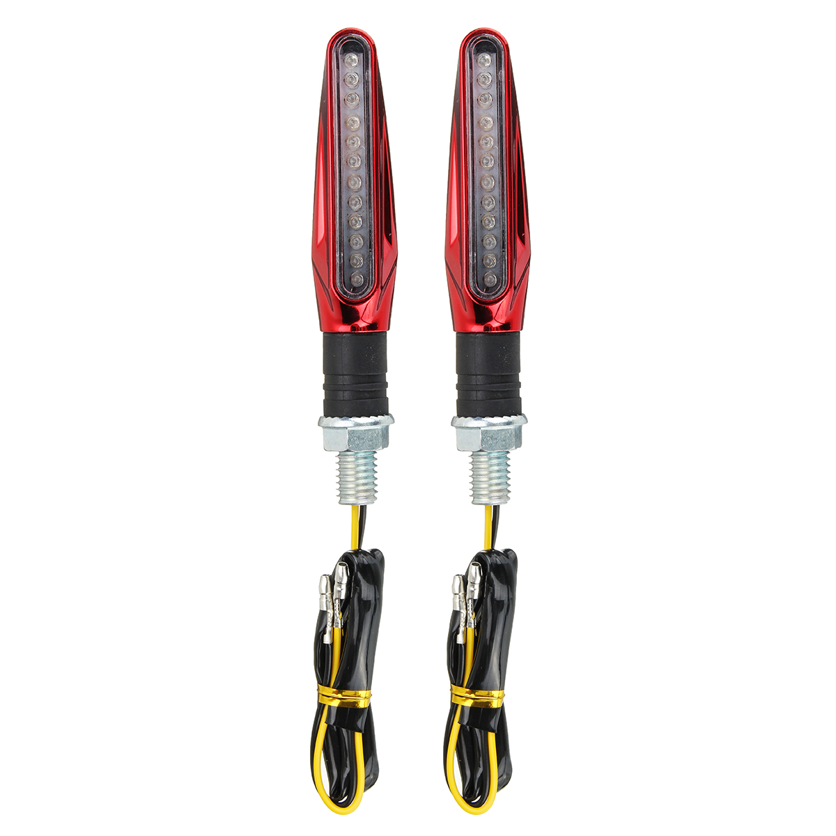 2pcs-Motorcycle-LED-Turn-Signal-Indicator-Blinkers-Amber-Lights-940956