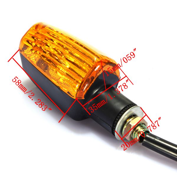 2pcs-Motorcycle-Plastic-Turn-Signals-Indicators-Turning-Lights-81710