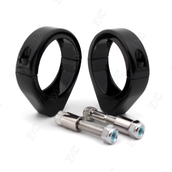 49mm-Motorcycle-Turn-Signal-Relocation-Fork-Tube-Clamp-Mount-For-Harley-Dyna-Softail-Road-1173678