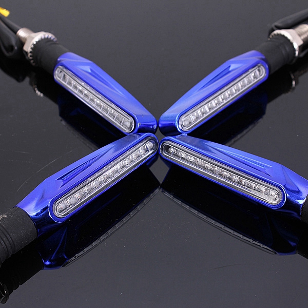 4pcs-Motorcycle-LED-Turn-Signal-Indicator-Blinkers-Amber-Light-Blue-Body-Shell-1045914